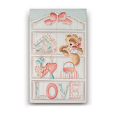 Quadro Armário De Brinquedos Modelo Menina