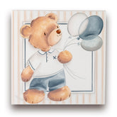 Quadro Urso Baby Gabriel Balão