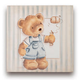 Quadro Urso Baby Gabriel Pintor