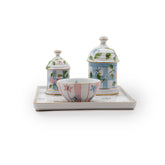 Kit Higiene Treliça - Coleção Lolita 4 Pçs