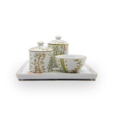 Kit Higiene Selva Porcelana - Coleção Safari 4 pçs