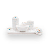 Kit Higiene Aviãozinho Azul 4 pçs