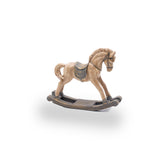Mini Escultura Cavalo De Balanço