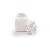 Pote Canelado Grande - Branco