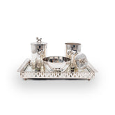 Kit Higiene Cavalinho Prata 4 pçs