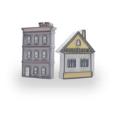 Kit Porta Livros Casinha/Prédio Coleção Casinha