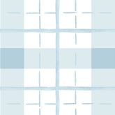 Papel Xadrez Aquarelado Azul Quartz ( Faixa 3.40 H )