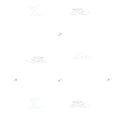 Papel Alto Mar Fundo Branco ( Faixa 3.40 H )