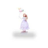 Enfeite Menina Com Balões