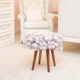 Banqueta Baby Gato Cinza