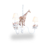 Lustre Safari 3 Braços - Cúpulas A Parte