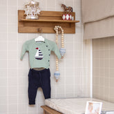 Kit Blusa Barquinho + Calça