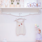 Romper Borboleta Bege ( G )