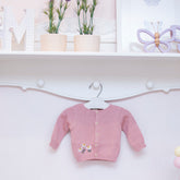 Casaco 3 Margaridas Rose ( P )