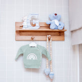 Casaco Arco Íris Bordado Verde ( P )