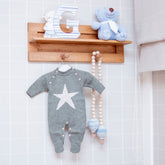 Macacão Estrela Cinza ( PP )