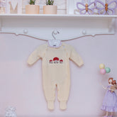 Macacão 3 Cogumelo Amarelo ( PP )