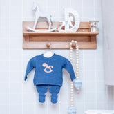 Kit Casaco + Calça Cavalinho Azul Marinho ( PP )