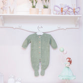 Macacão Pipoca Verde ( P )