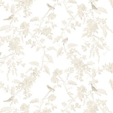 Papel Toile Pássaros Bege ( Faixa 2.80 H )