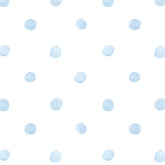 Papel Poá Aquarelado Azul Quartz ( Faixa 2.80 H )