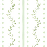 Papel Volutas Poá Verde Floresta ( Faixa 1.70 H )