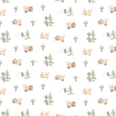 Papel Listras Tres Porquinho ( Faixa 2.80 H )