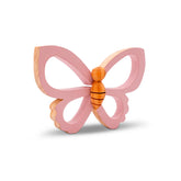 Enfeite De Prateleira Borboleta Boho P - Rosa