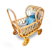Carrinho de Boneca Rattan