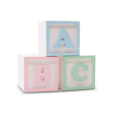 Enfeite De Prateleira - Kit Cubo Abc