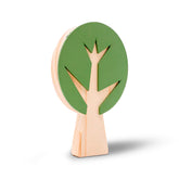 Enfeite De Prateleira Árvore Bolinha - Verde