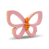 Enfeite De Prateleira Borboleta Boho M - Rosa