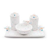 Kit Higiene Aviãozinho Azul 4 pçs