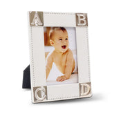 Porta Retrato Couro ABCD