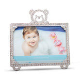 Porta Retrato Urso Teddy Contorno De Strass