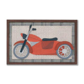 Quadro Moldura Moto