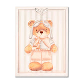 Quadro Pedrinho Urso Bandana Aviador