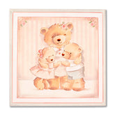 Quadro Porta Maternidade Familia Bella