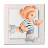 Quadro Urso Baby Gabriel Patinete