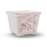 Cachepot Quadrado Branco