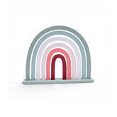 Enfeite De Prateleira Arco Iris - Coleção Coração De Mãe