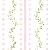 Papel Volutas Poá Rosa ( Faixa 2.80 H )