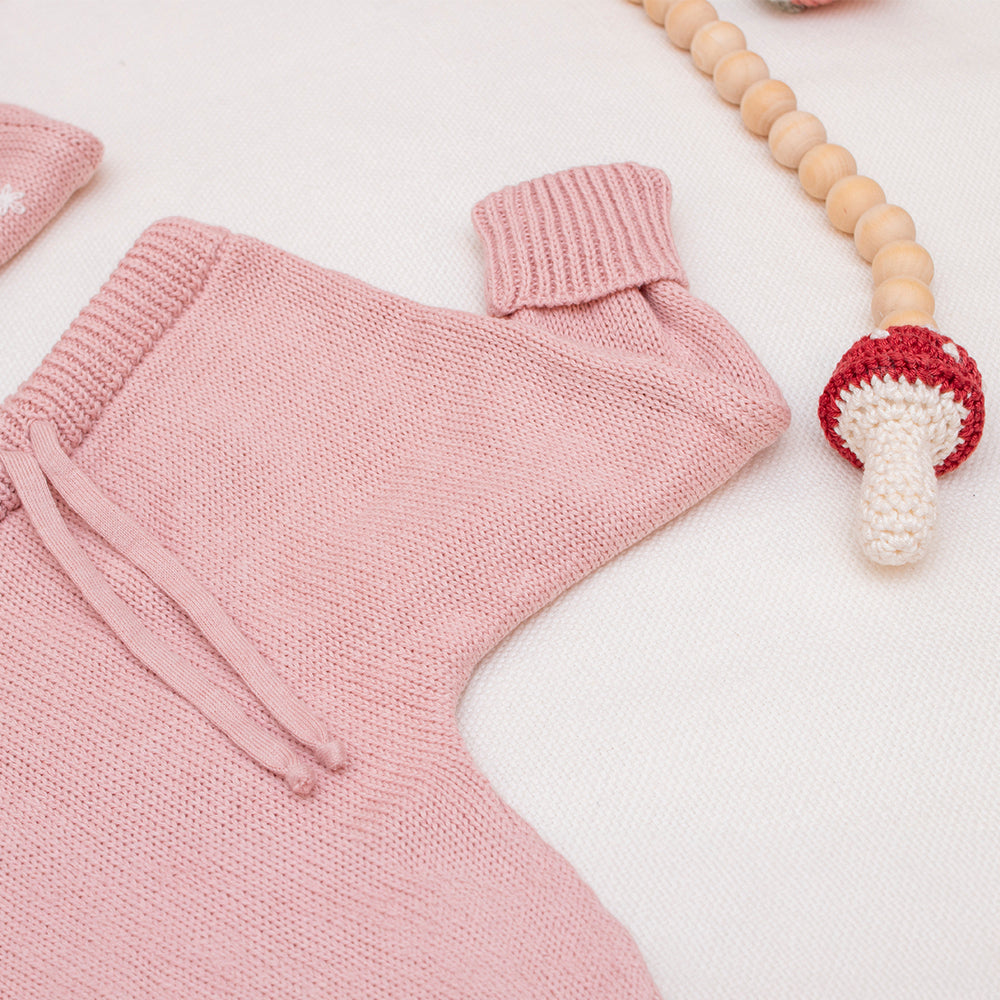 Calça Tricot Rosa Quartz ( G )