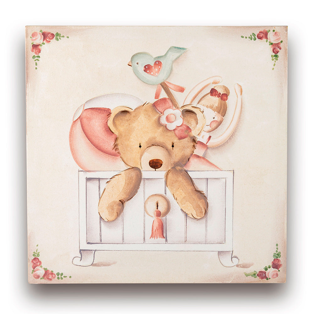 Quadro Ursa Alice Baby