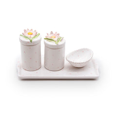 Kit Higiene Margarida 4 pçs