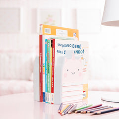 Kit Aparador De Livros - Coleção Flamingo