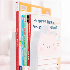Kit Aparador De Livros - Coleção Flamingo