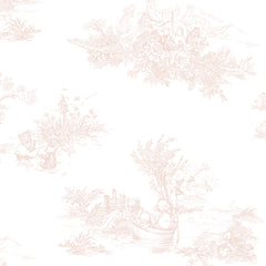 Papel Toile De Urso Rosa Quartz