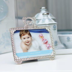 Porta Retrato Urso Teddy Contorno De Strass