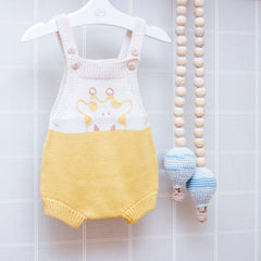 Romper Girafa Amarelo ( P )